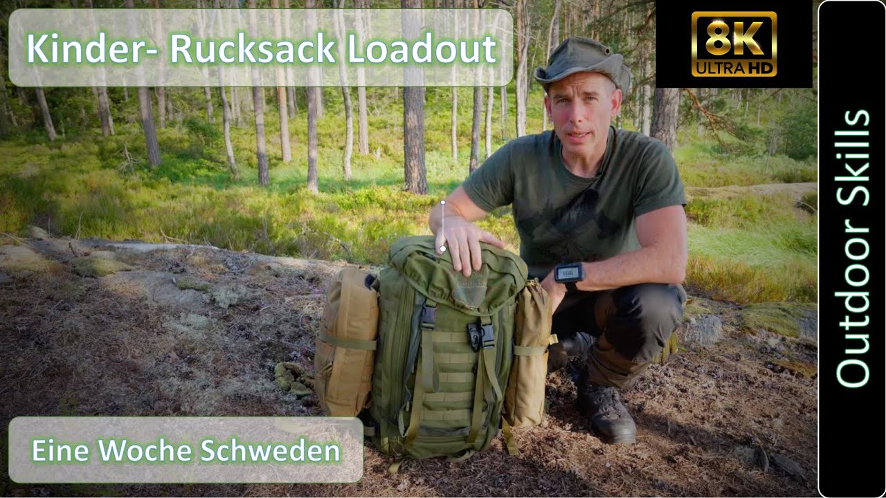 KinderRucksack Loadout german 4k 8k YouTube