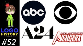 Logo History #52, A24, ABC, CBS & The Avengers