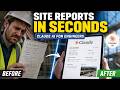 Stop Wasting Hours on Site Reports – The AI Soluti