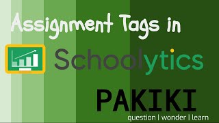 Diving into Google Classroom Data with Assignment Tags in Schoolytics