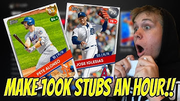 #1 STUB MAKING METHOID!! MAKE 100K AN HOUR!!