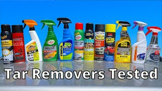 Best Tar Removers Tested (Multiple Winners)