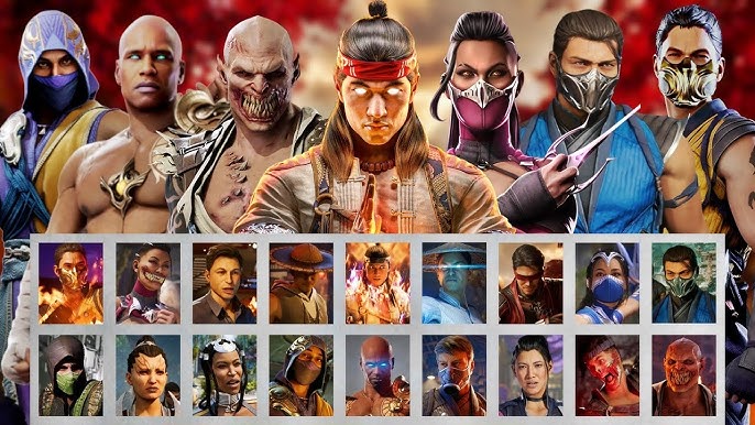 ED BOON FALOU! LISTA COM 24 PERSONAGENS KAMEO PARA MORTAL KOMBAT 1 2023 