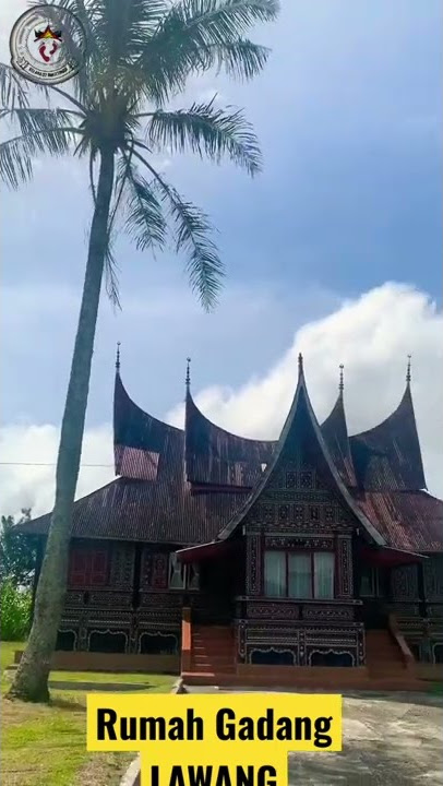Minang Cultural ‼️ Rumah Gadang Lawang #shorts