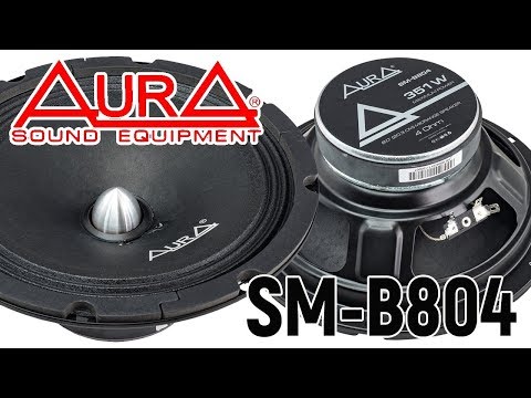 Обзор динамиков Aura SOUND EQUIPMENT SM-B804. Слушаем с твитером