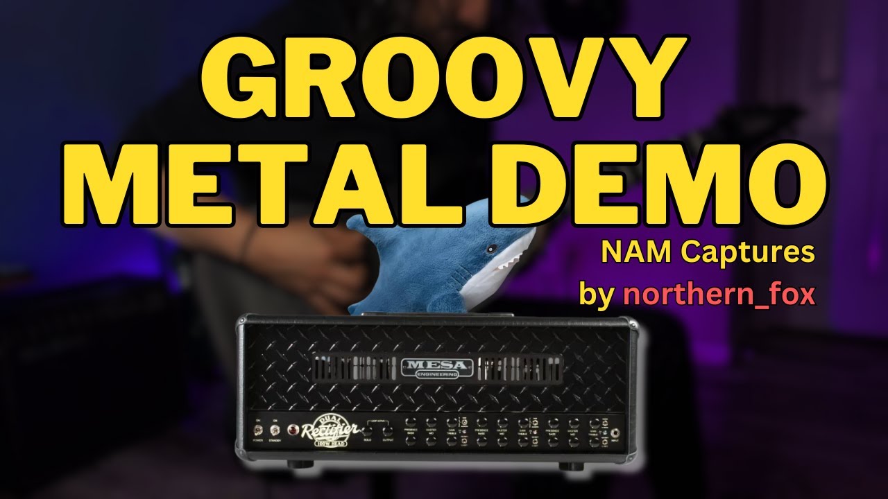 Groovy Metal Demo 🎸🤘 | Neural Amp Modeler - YouTube