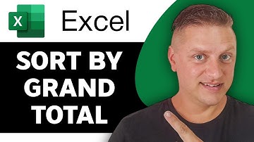 How to Sort by Grand Total in Excel Pivot Table | Excel Tutorial 2025