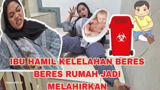 DRAMA LUCU IBU HAMIL// KAK PUPUT MELAHIRKAN KARENA KELELAHAN BERESIN RUMAH