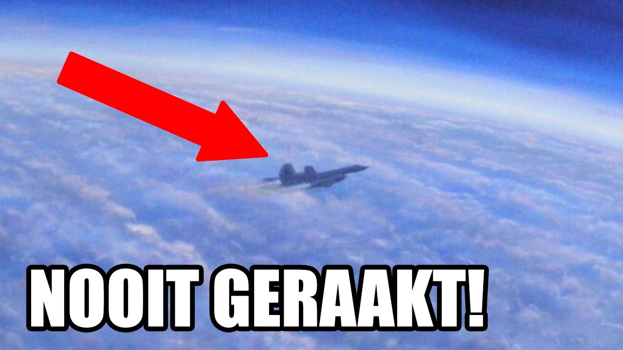 Het vliegtuig dat raketten ontweek door simpelweg sneller te gaan!