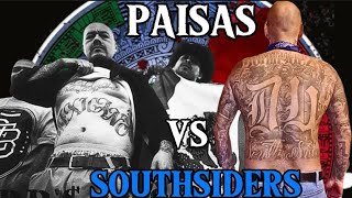 PAISAS RUSHED THE SOUTHSIDERS TO PROTECT ONE OF THEIR OWN #southsiders  #prison