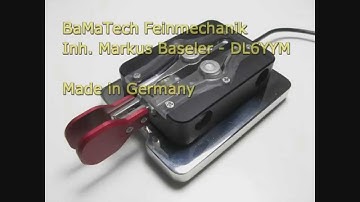 BaMaKeY TP-II - high quality twin paddle and lambic morse key