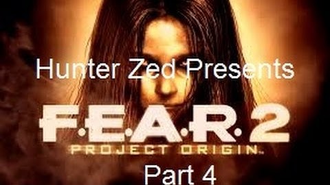 F E A R  2 Project Origin Walkthrough Part 4 With Commentary I GOT LOST :(