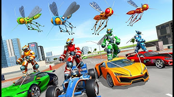 Transformer Robot Mosquito Escape