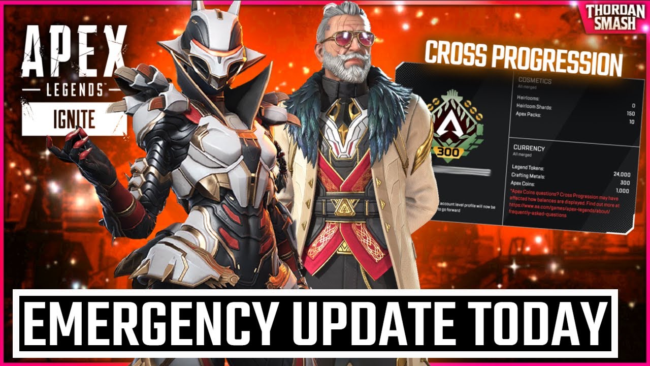 Apex Legends' cross progression issues have now been resolved