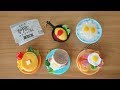 【ガチャガチャ】しあわせ朝食マスコットBC 全5種【J.DREAM】『Japanese Capsule Toy』｜ No Talking