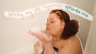 ep1: getting my life together | deep cleaning, self care, sick