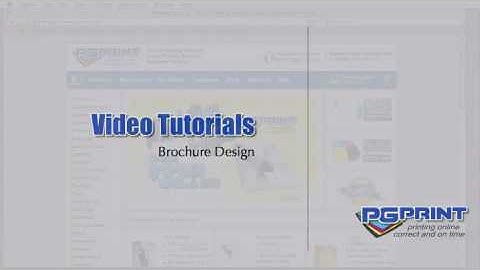 Brochure Design - PGprint.com