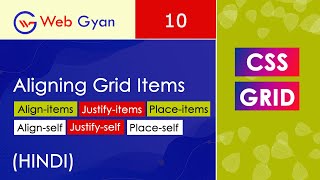 CSS Grid Items Alignment Tutorial in Hindi.// Align-Items Tutorial in Hindi..