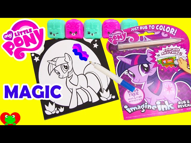 My Little Pony Twilight Sparkle Magic Ink Pen with Shopkins Season 5 