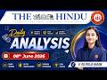 The Hindu Newspaper Analysis | Today’s Most Important News Explained 🔥 #thehindu #upsc #gk #prelims