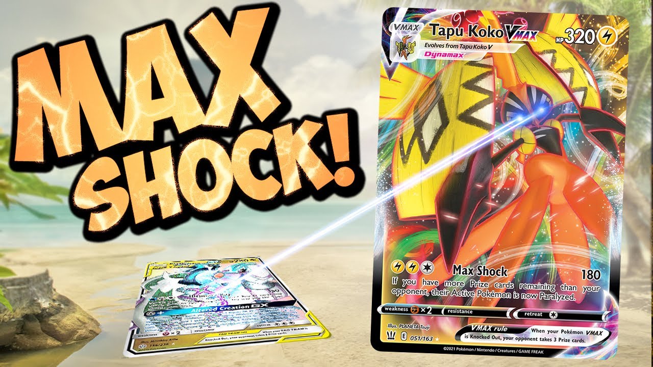 Tapu Koko VMAX is a Great New Lightning Deck! 