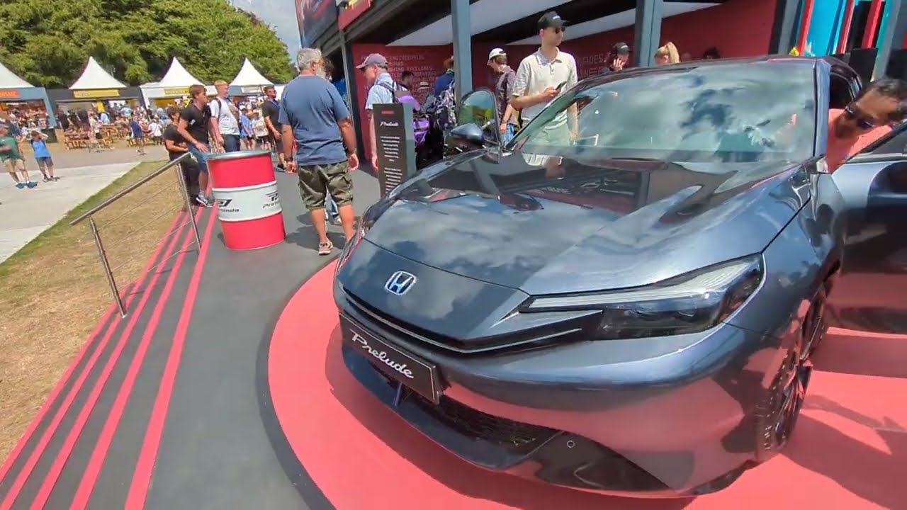 Фестиваль скорости в Гудвуде 2025 — дебют Honda Prelude от @Honda #honda #prelude #hondaprelude