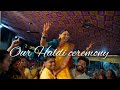 Our haldi was filled with nonstop dancing, crazy energy, and pure enjoyment 💛✨️💃| 14.03.2026