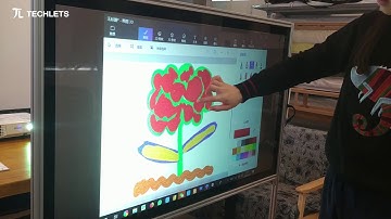 Touch foil film Draw flower 25s