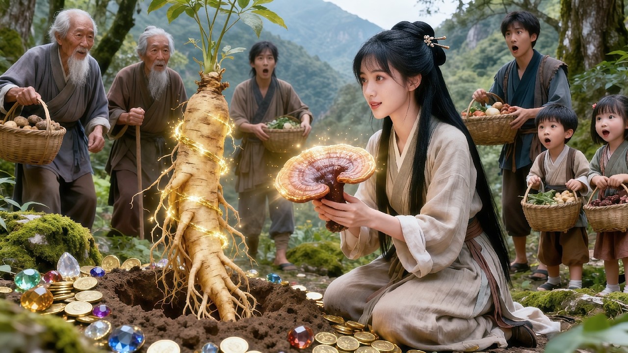 【ENG DUB】💊Farm girl revives graveyard man with magic potion😲—turns out he's a prince🤴; love begins💖!