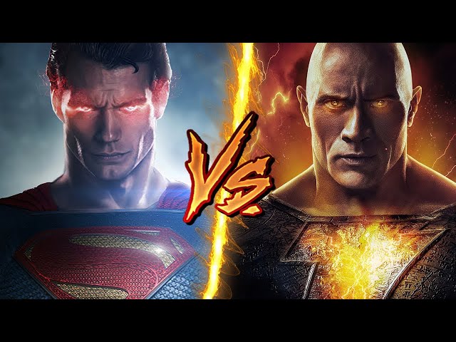 Black Adam vs. Superman: A Main Event Fight Worth Waiting For