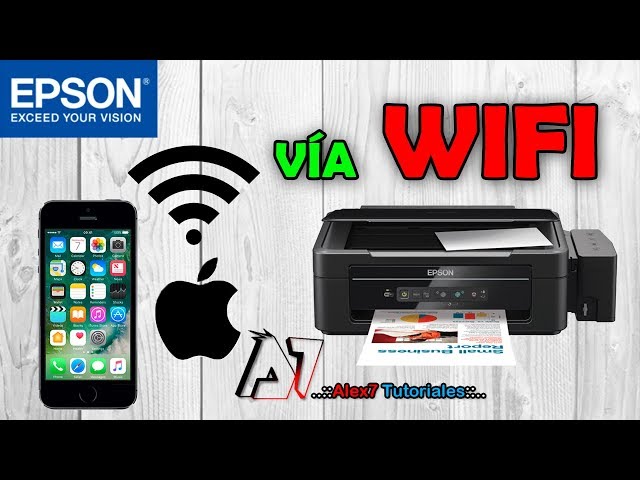 Imprimir desde Celular iPhone en Impresora EPSON con WIFI - YouTube