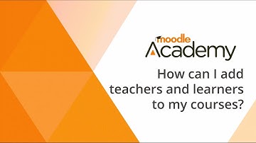 How can I add teachers and learners to my Moodle site?