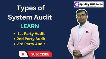 🤷‍♀️Types of System Audit❓ | 1st Party, 2nd Party & 3rd Party Audit |