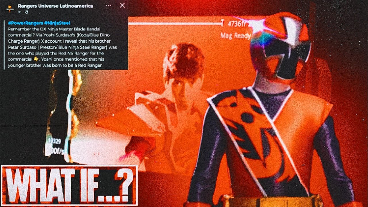 Preston could've been the first Asian Red Ranger in Ninja Steel but ...