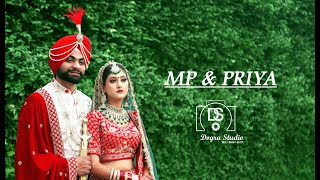 2023 Best Punjabi Wedding Highlights l MP &amp; PRIYA l Dogra Studio l Tanda l 98147 44171
