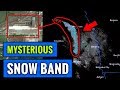 Mysterious Snow Band Comes out of NOWHERE in Nebraska