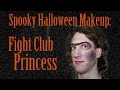 Spooky halloween makeup fight club princess