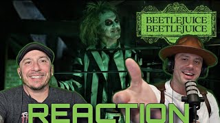 THE GUESE IS LOOSE!!!! Beetlejuice Beetlejuice | Official Teaser REACTION!!!