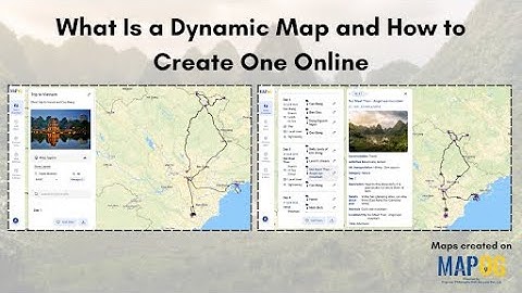 What Is a Dynamic Map & How to Create One Online #mapog #viral #interactivemaps #dynamic #map #tech