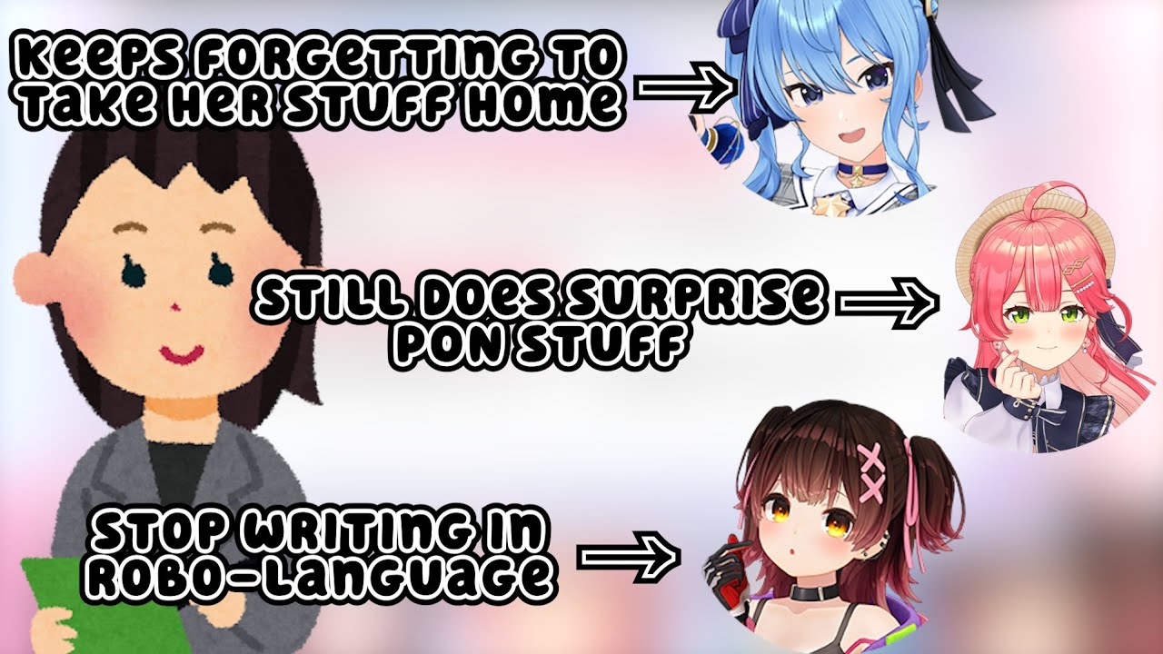 Gen 0's Reaction to Their Manager’s Thoughts on What They Should Fix w【Eng Sub Hololive】