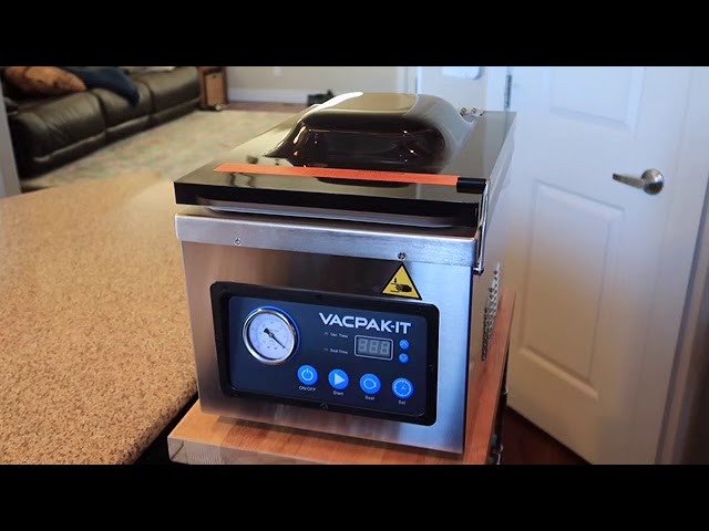 Avid Armor USV32 Chamber Vacuum Sealer - Unboxing, setup, and how