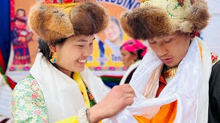 Lharka Gyanjen Weds Tenzin Lhadon ||Rasuwa_Briddim Traditional Wedding ceremony🍾2024.03.04🥂