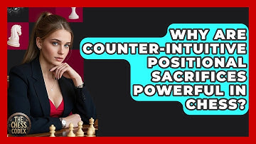Why Are Counter-intuitive Positional Sacrifices Powerful In Chess? - The Chess Codex