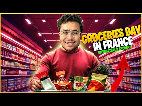 My CRAZY Grocery Experience as a Pakistani Student in FRANCE