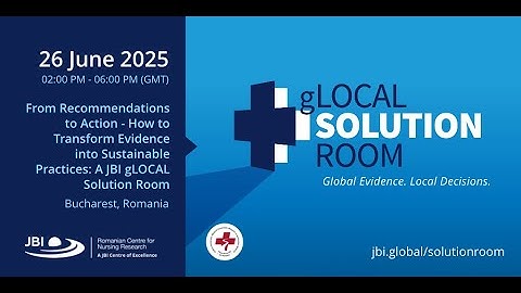 How to transform evidence into sustainable practices