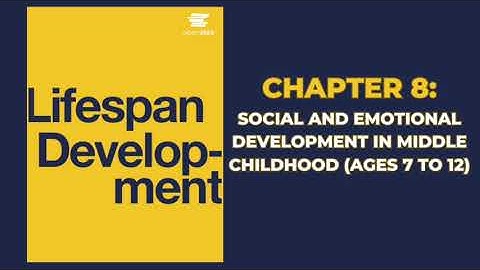 OpenStax Lifespan Development (Audiobook) - Chapter 8: Social & Emotional Development Ages 7 to 12