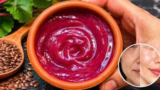 This Trick Made My Face 10 Years Younger! Magical Flaxseed Cream ✨