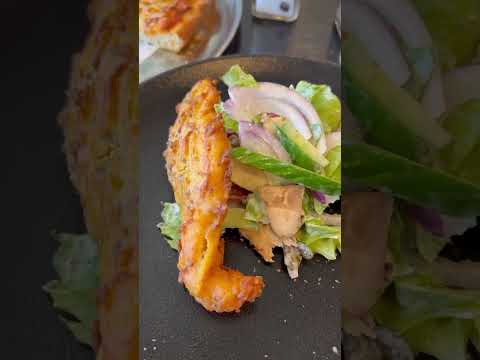 Mediterranean Food Caf’e Primor #ravioli #salmon #mushroom-salad #lifestyle #жизньвизраиле #pizza
