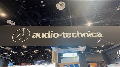 Audio-Technica @ InfoComm 2025: Crystal-Clear Audio, No Clutter