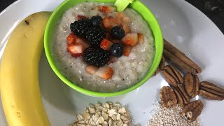 desayuno saludable para bebes 👶🏻7-12- 18| desayuno para bebes con bajo peso y anemia